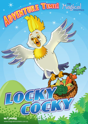 Adventure Time Locky Cocky poster