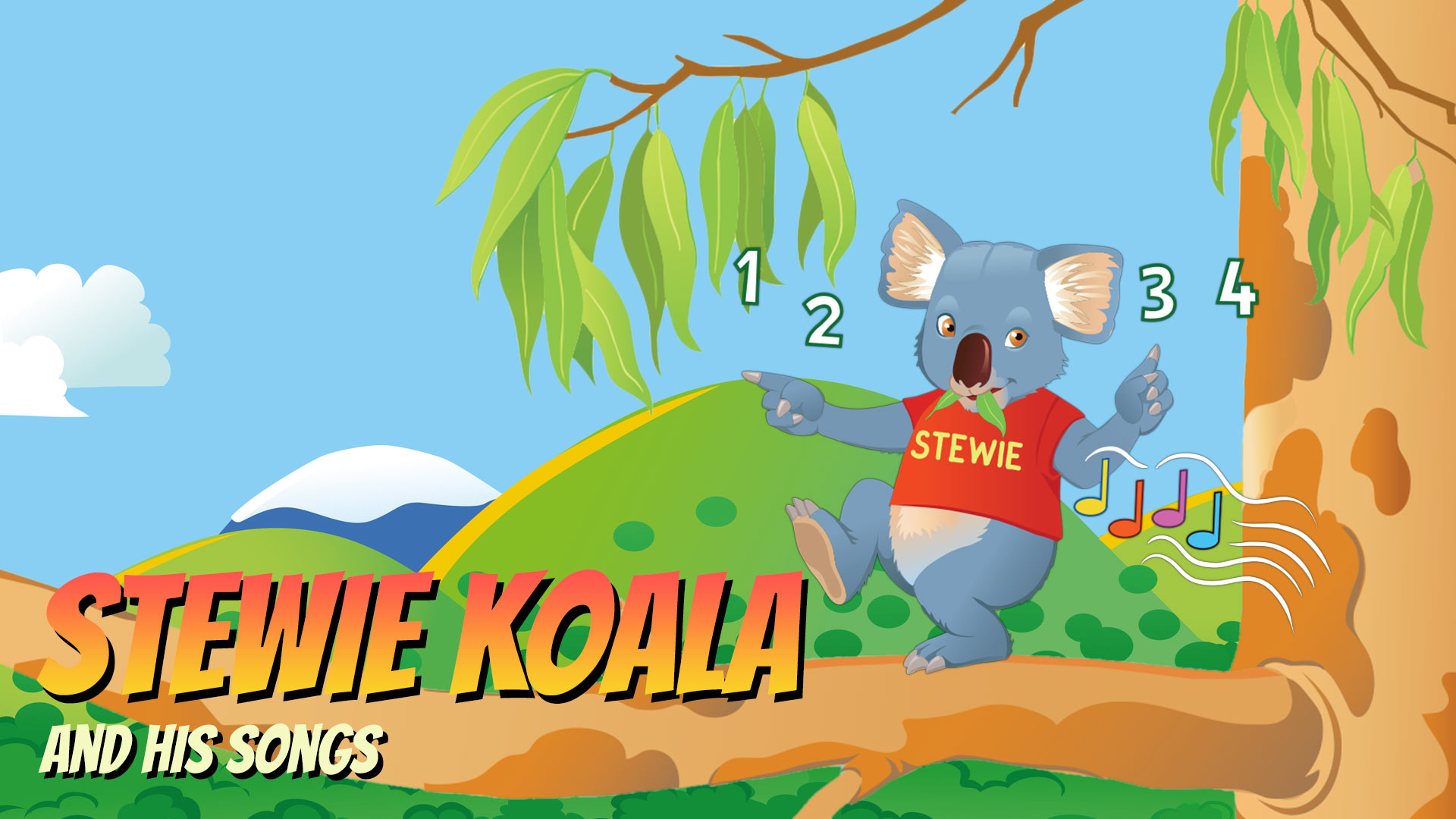 Magical Mountains Stewie Koala and his songs